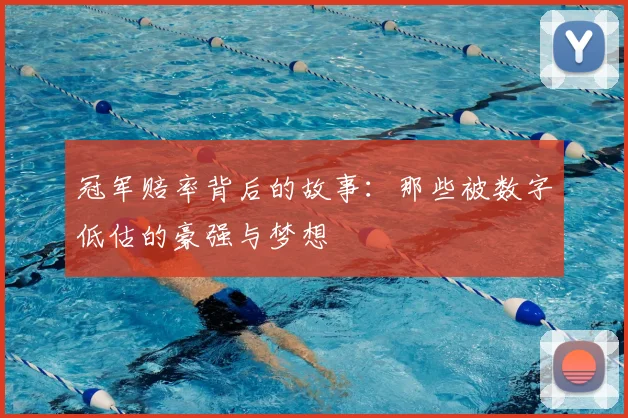 冠军赔率背后的故事:那些被数字低估的豪强与梦想